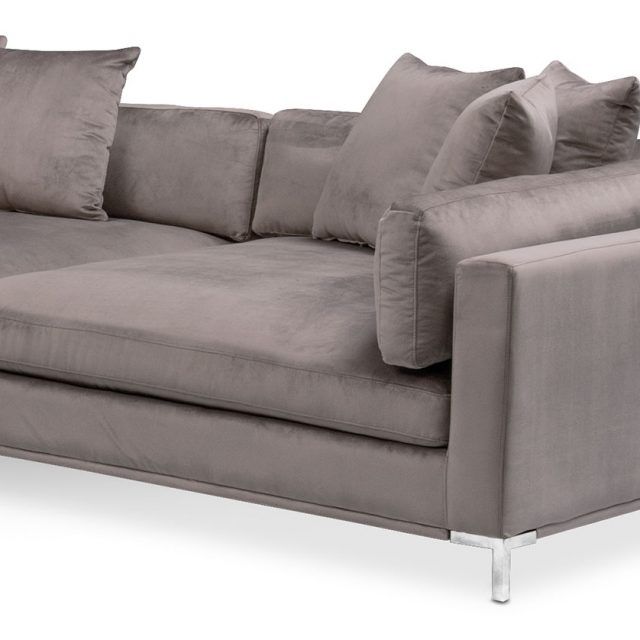 25 Collection of Nico Grey Sectionals with Left Facing Storage Chaise