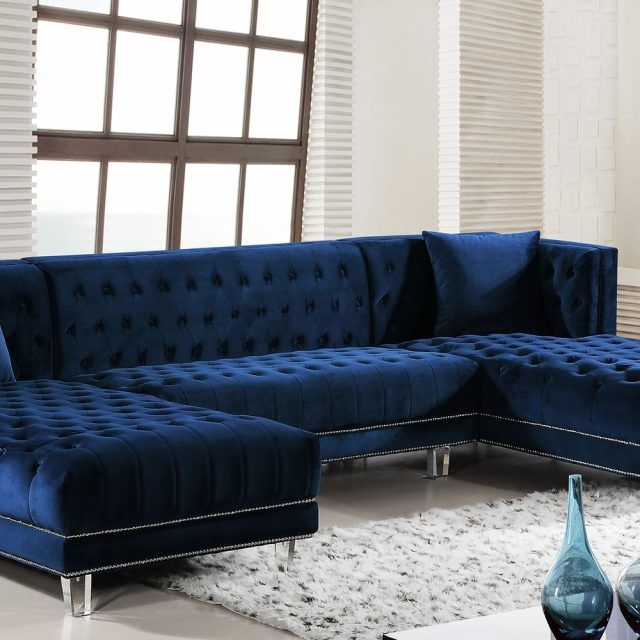 Top 10 of Blue Sectional Sofas