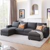 Modern U-Shaped Sectional Couch Sets (Photo 4 of 15)