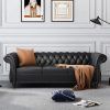 Traditional 3-Seater Faux Leather Sofas (Photo 9 of 15)