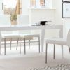 White Gloss Dining Tables and 6 Chairs (Photo 1 of 25)