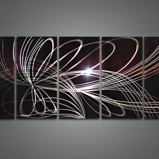 Top 15 of Abstract Metal Wall Art Painting
