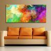 Abstract Oversized Canvas Wall Art (Photo 2 of 15)