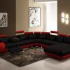 Black and Red Sofa Sets (Photo 20 of 20)