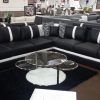 Black and White Sectional (Photo 4 of 15)