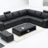 Top 21 of Black Leather Sectional Sleeper Sofas