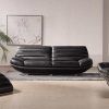 Contemporary Black Leather Sofas (Photo 6 of 20)