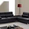 Contemporary Black Leather Sofas (Photo 1 of 20)