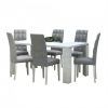 Black Gloss Dining Tables and Chairs (Photo 11 of 25)