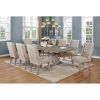 Evellen 5 Piece Solid Wood Dining Sets (Set of 5) (Photo 2 of 25)