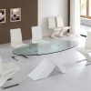 White Glass Dining Tables and Chairs (Photo 19 of 25)