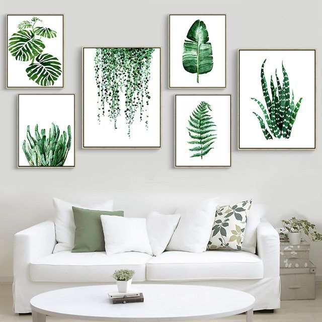  Best 15+ of Leaves Canvas Wall Art