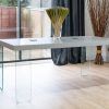 Glass Dining Tables With Oak Legs (Photo 3 of 25)
