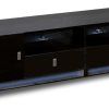 Long Black Tv Stands (Photo 7 of 20)