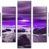 Canvas Wall Art in Purple (Photo 1 of 15)