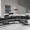 Black and White Sectional (Photo 8 of 15)
