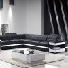 Black and White Sectional (Photo 12 of 15)