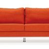 Orange Modern Sofas (Photo 17 of 20)