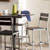 Jaxon Grey 7 Piece Rectangle Extension Dining Sets With Uph Chairs (Photo 19 of 25)