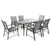 Candice Ii 7 Piece Extension Rectangular Dining Sets With Slat Back Side Chairs (Photo 11 of 25)