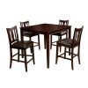 Best Master Furniture Paige 6 Pcs Dining Set With Bench Rustic Grey with Miskell 3 Piece Dining Sets (Photo 7705 of 7825)