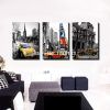 Black and White New York Canvas Wall Art (Photo 11 of 20)