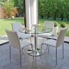 Clear Glass Dining Tables and Chairs (Photo 21 of 25)