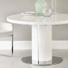 Round White Extendable Dining Tables (Photo 14 of 25)