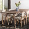 Amir 5 Piece Solid Wood Dining Sets (Set of 5) (Photo 13 of 25)