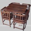 Sheesham Dining Tables and 4 Chairs (Photo 17 of 25)