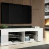 White Tv Stands Entertainment Center (Photo 11 of 15)