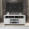 Horizontal or Vertical Storage Shelf Tv Stands (Photo 6 of 15)