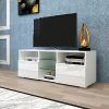 Boahaus Dakota Tv Stands With 7 Open Shelves (Photo 8 of 15)