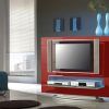 Red Modern Tv Stands (Photo 10 of 20)