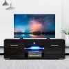 47" Tv Stands High Gloss Tv Cabinet With 2 Drawers (Photo 7 of 15)