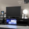 White High Gloss Tv Stand Unit Cabinet (Photo 13 of 20)