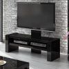 Tabletop Tv Stands Base With Black Metal Tv Mount (Photo 14 of 15)