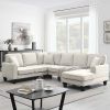 Modern U-Shape Sectional Sofas in Gray (Photo 15 of 15)