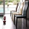 Real Leather Dining Chairs (Photo 8 of 25)