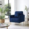 Modern Velvet Upholstered Recliner Chairs (Photo 6 of 15)