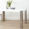 White Gloss Dining Tables 140Cm (Photo 5 of 25)