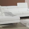 White Leather Corner Sofas (Photo 8 of 10)