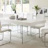 White Gloss and Glass Dining Tables (Photo 2 of 25)