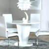 Small Round White Dining Tables (Photo 13 of 25)