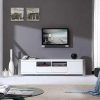 White Contemporary Tv Stands (Photo 10 of 20)