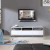 White Contemporary Tv Stands (Photo 20 of 20)