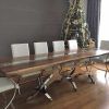 Glass and Stainless Steel Dining Tables (Photo 15 of 25)