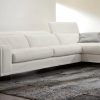 White Leather Corner Sofa (Photo 11 of 20)