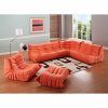 Orange Sectional Sofa (Photo 10 of 20)