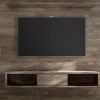 Hannu Tv Media Unit White Stands (Photo 7 of 15)